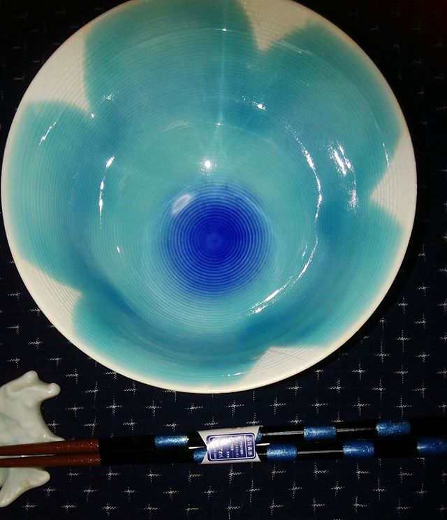 プレゼントの茶碗箸　#福山神辺#昨日#きれいだな