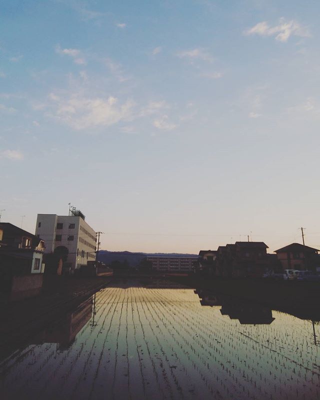6/5 5:00 今朝の空　まだお日さまは出てない　さぁ今週も頑張る#福山神辺#太陽有り難う