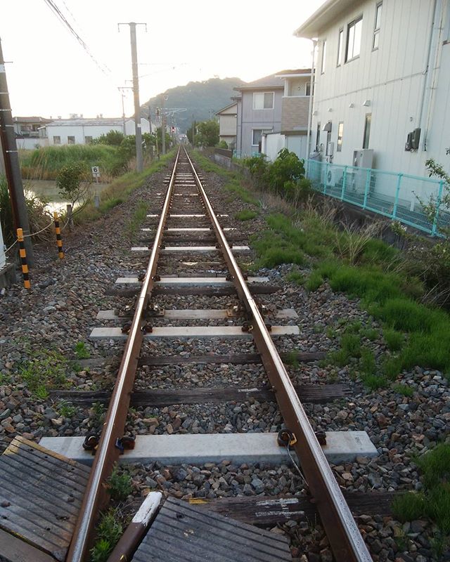 線路は続くよ　何処までも～♪　#福山神辺#福塩線