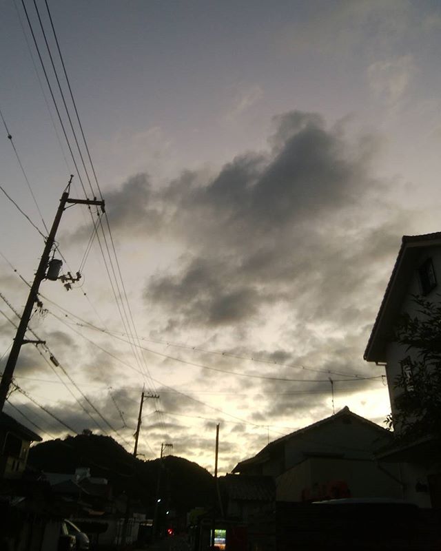 10/23  6:05am　台風一過　#福山神辺