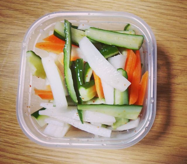 野菜の端切れでピクルス風美味しい野菜不足解決パリパリボリボリと#福山神辺#生野菜